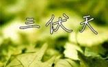 2017年三伏天是什么时候 三伏天的具体时间