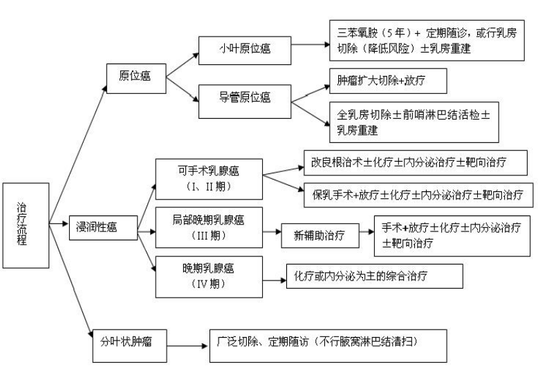   乳腺癌的中、西医治疗
